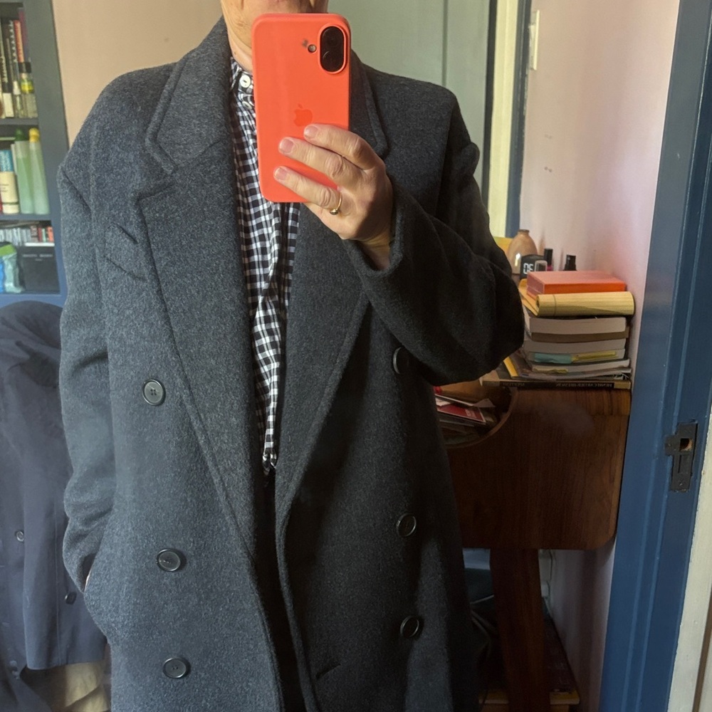 Mijeong Park Double-Breasted Wool Gray Coat NWOT